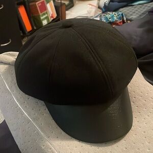 Torrid Black pageboy hat